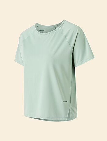 Camiseta fluida con abertura en la espalda - (ekstract)