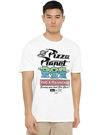 Camiseta food spaceport de marcianitos para adultos unisex - toy story
