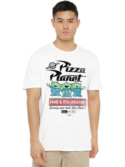 Camiseta food spaceport de marcianitos para adultos unisex - toy story - Kiabi