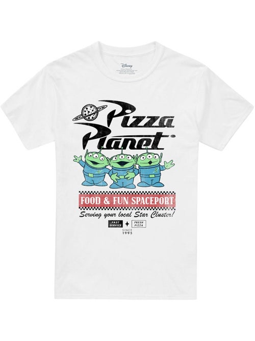 Camiseta food spaceport de marcianitos para adultos unisex - toy story - Kiabi