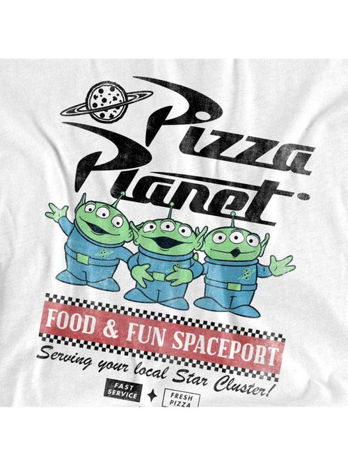 Camiseta food spaceport de marcianitos para adultos unisex - toy story - Kiabi