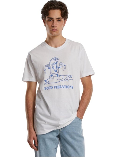 Camiseta food vibrations para hombre - mister tee - Kiabi