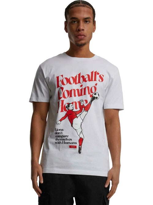 Camiseta football's coming home diseño leones para hombre - merchcode - Kiabi