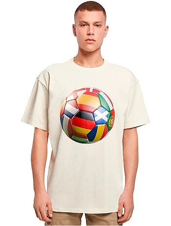 Camiseta footballs coming home europe tour para hombre - mister tee