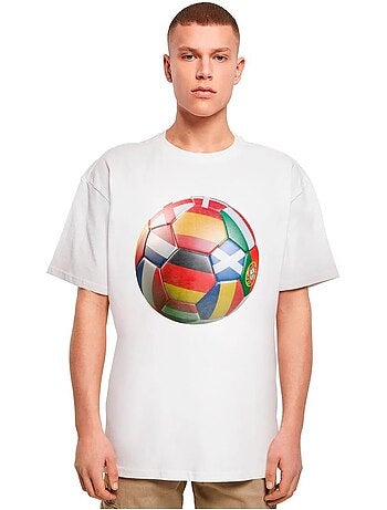 Camiseta footballs coming home europe tour para hombre - mister tee