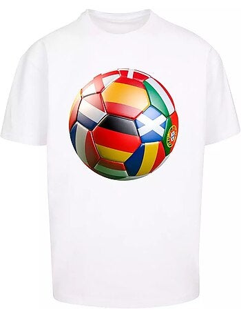 Camiseta footballs coming home europe tour para hombre - mister tee
