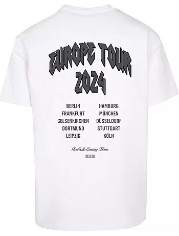 Camiseta footballs coming home europe tour para hombre - mister tee