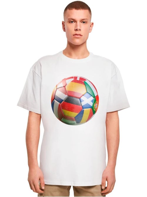 Camiseta footballs coming home europe tour para hombre - mister tee - Kiabi
