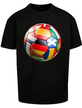 Camiseta footballs coming home europe tour para hombre - mister tee