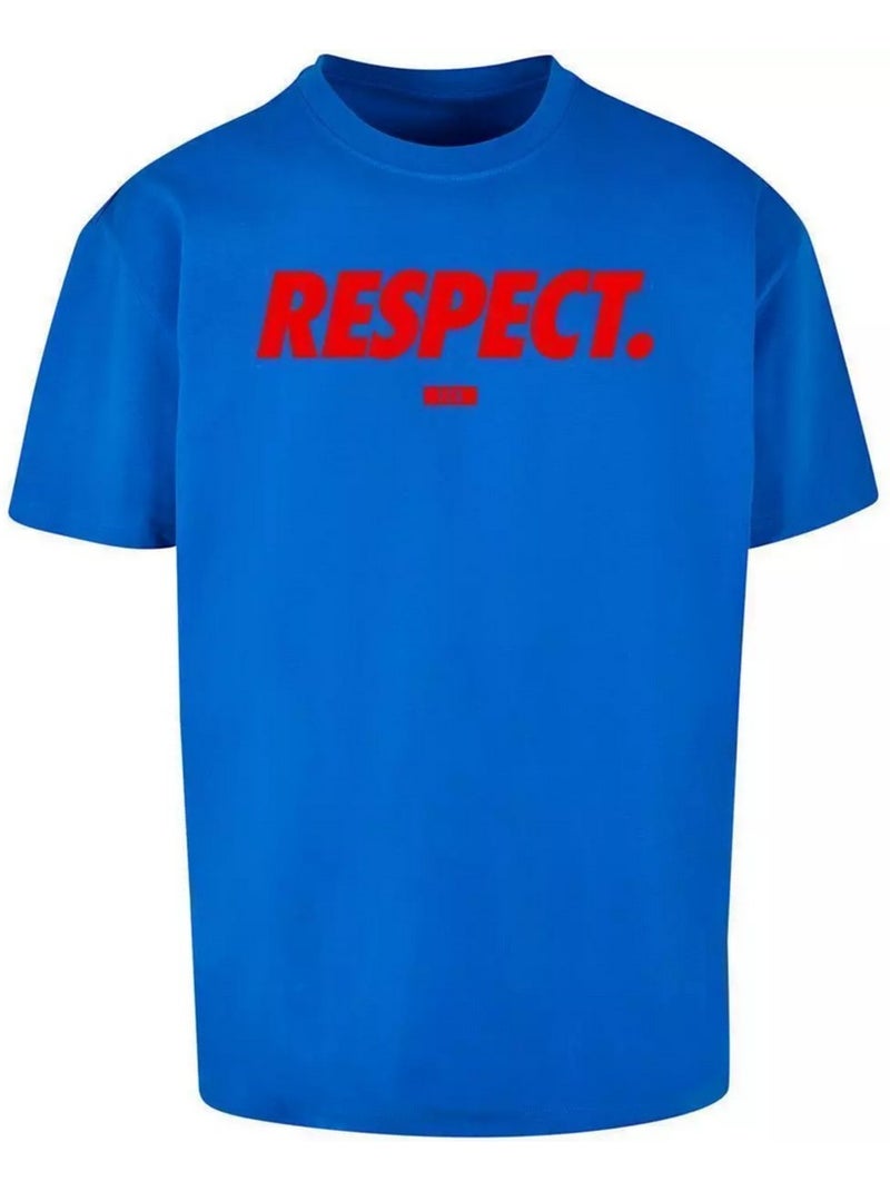Camiseta football's coming home respect para hombre - mister tee Azul cobalto - Kiabi