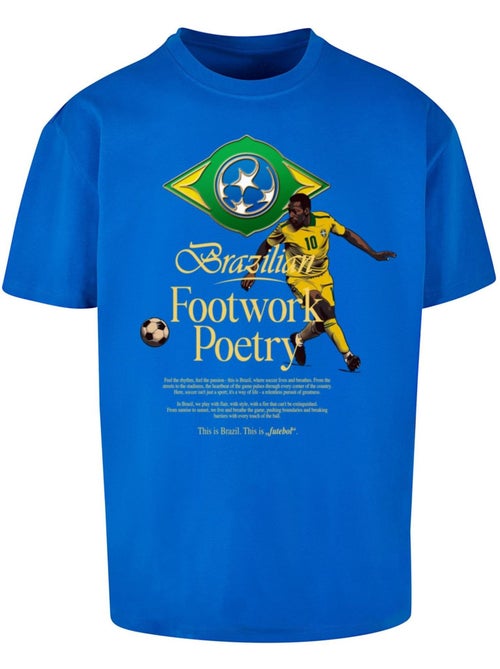 Camiseta footwork poetry para hombre - mister tee - Kiabi