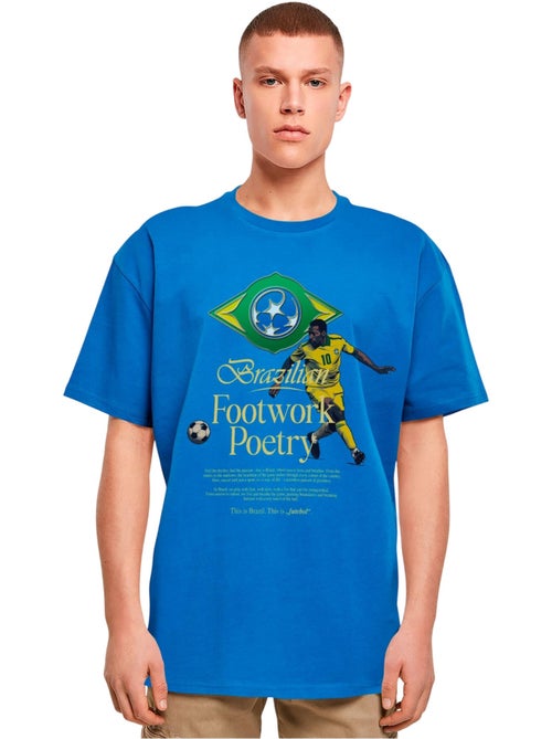 Camiseta footwork poetry para hombre - mister tee - Kiabi