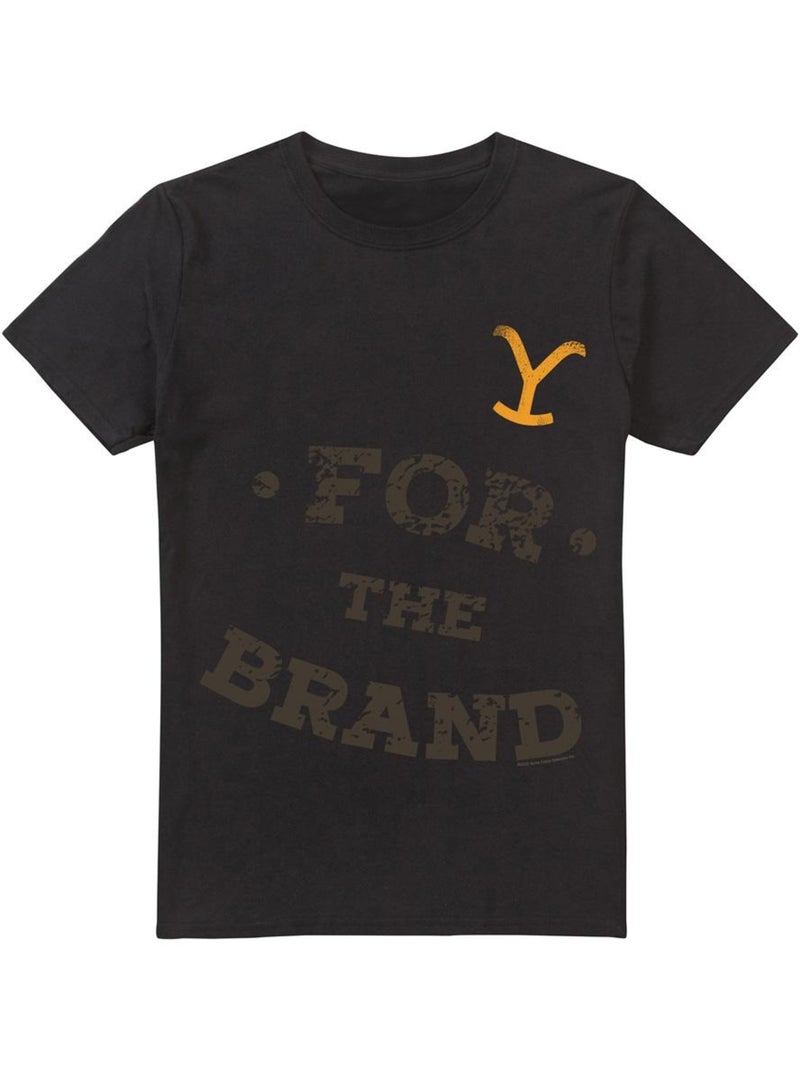Camiseta for the brand para hombre - yellowstone Negro - Kiabi