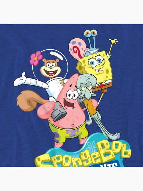 Camiseta foto de grupo para adultos unisex - spongebob squarepants - Kiabi