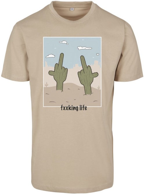 Camiseta fucking life para hombre - mister tee - Kiabi