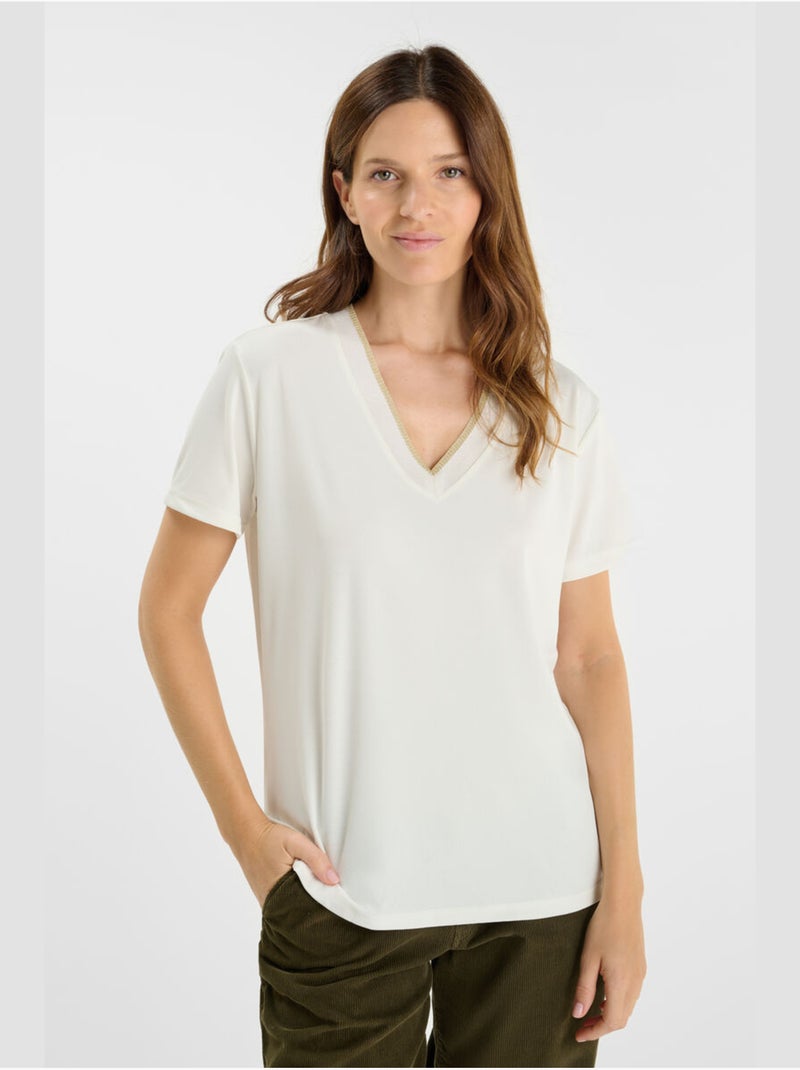 Camiseta FUKA Blanco - Kiabi