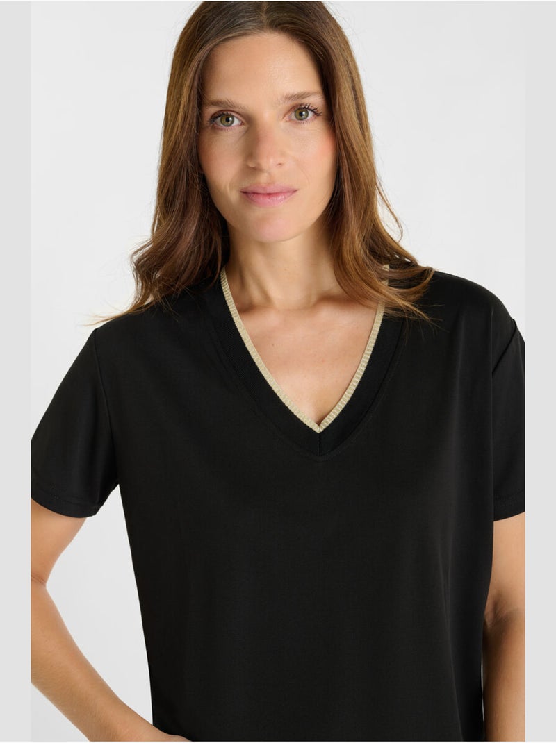 Camiseta FUKA Negro - Kiabi