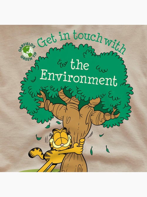 Camiseta get in touch para hombre - garfield - Kiabi