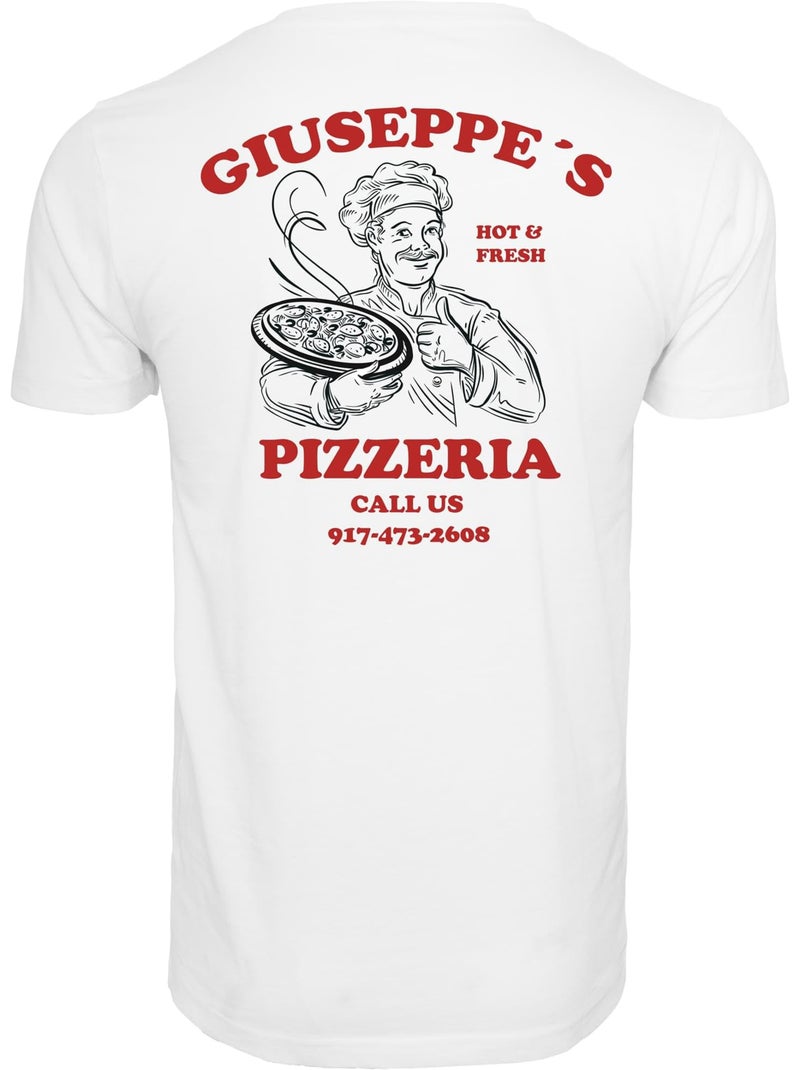 Camiseta giuseppe's pizzeria para hombre - mister tee Blanco - Kiabi