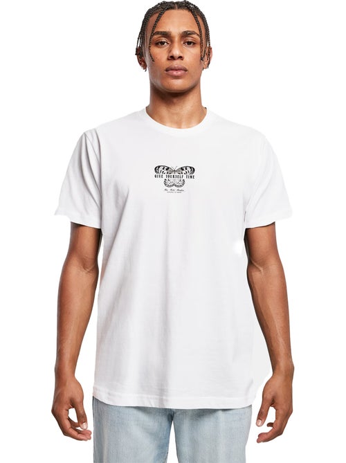 Camiseta give yourself time para hombre - mister tee - Kiabi
