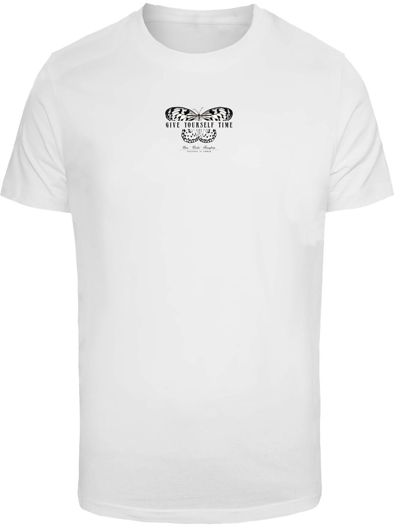 Camiseta give yourself time para hombre - mister tee Blanco - Kiabi