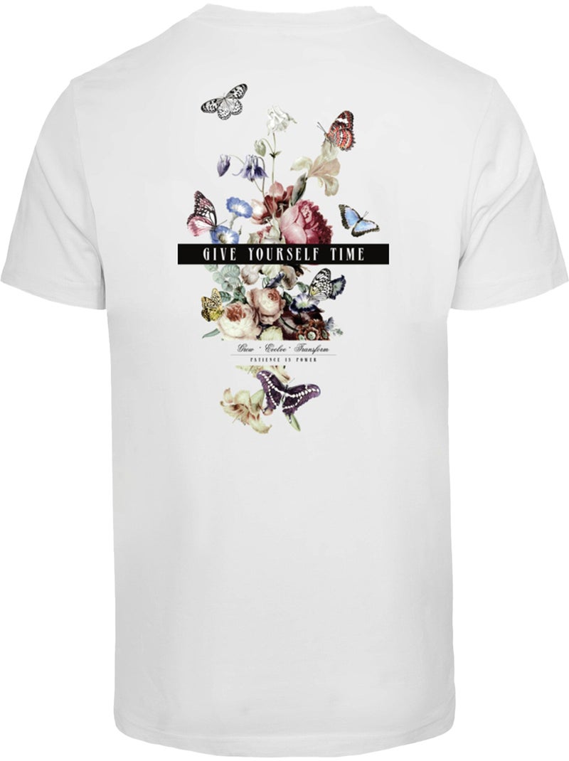 Camiseta give yourself time para hombre - mister tee Blanco - Kiabi