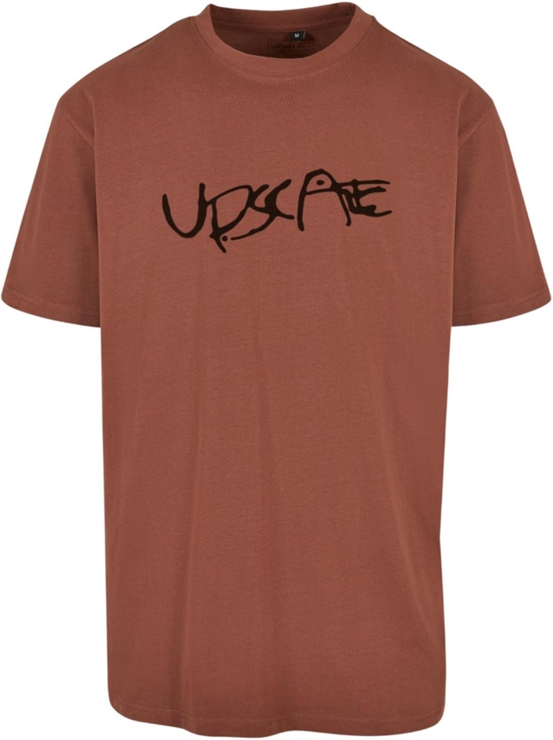 Camiseta giza diseño travis scott para hombre - mister tee Naranja coral - Kiabi