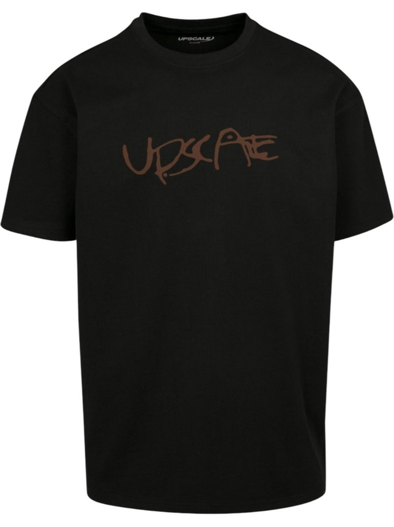 Camiseta giza diseño travis scott para hombre - mister tee Negro - Kiabi