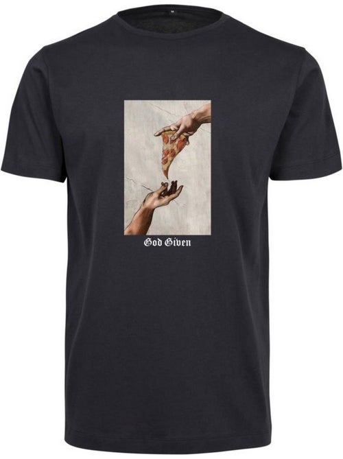 Camiseta god given pizza para hombre - mister tee - Kiabi