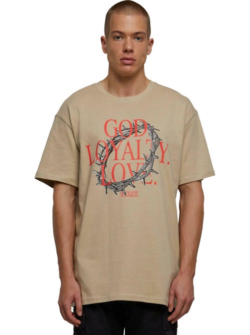 Camiseta god loyalty love para hombre - mister tee - Kiabi