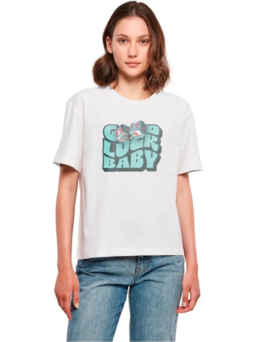 Camiseta good luck baby para mujer - miss tee - Kiabi