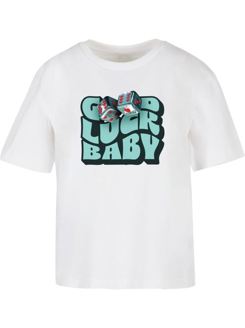 Camiseta good luck baby para mujer - miss tee - Kiabi