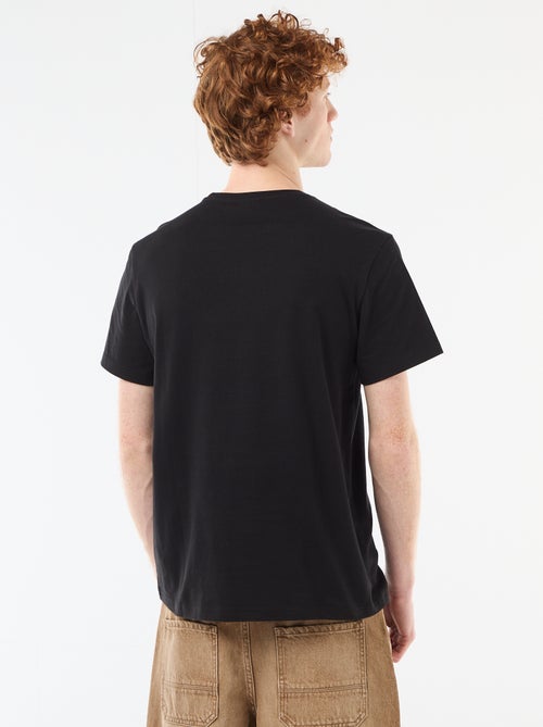 Camiseta 'Gorillaz' de algodón liso - Kiabi