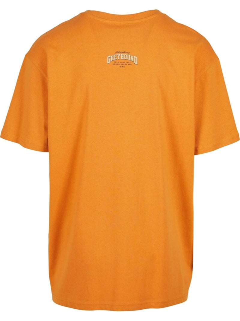 Camiseta greyhound racing para hombre - mister tee Naranja - Kiabi