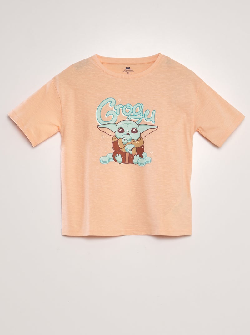 Camiseta 'Grogu' 'Star Wars' NARANJA - Kiabi