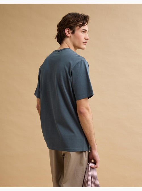 Camiseta gruesa bordada, MO Fashion - Kiabi