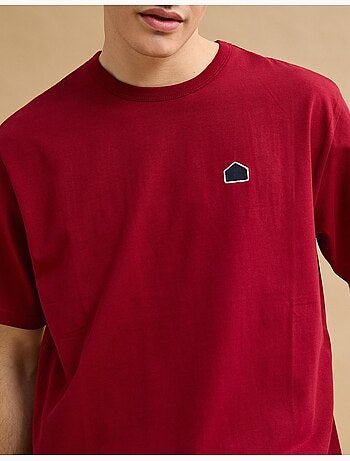 Camiseta gruesa bordada, MO Fashion
