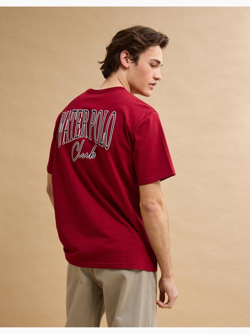 Camiseta gruesa bordada, MO Fashion - Kiabi
