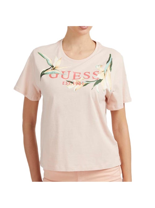 Camiseta Guess de mujer con logo - Kiabi