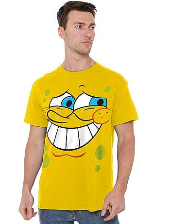 Camiseta guilty cara para hombre - spongebob squarepants