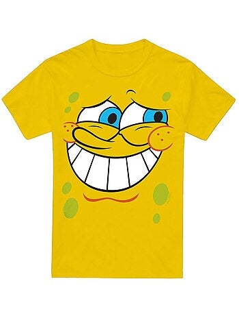 Camiseta guilty cara para hombre - spongebob squarepants