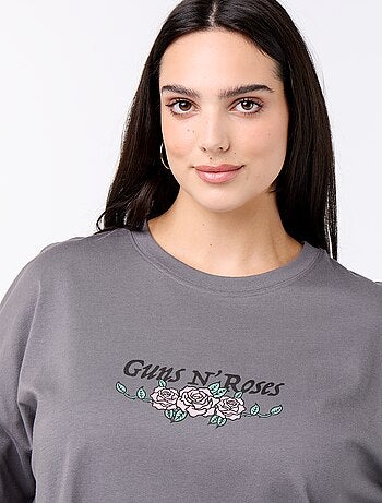 Camiseta 'Guns n' Roses' de manga corta