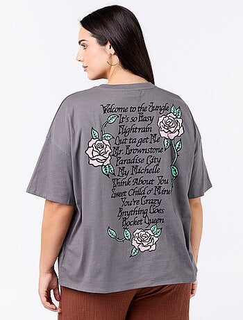 Camiseta 'Guns n' Roses' de manga corta