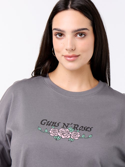 Camiseta 'Guns n' Roses' de manga corta - Kiabi