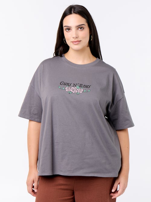 Camiseta 'Guns n' Roses' de manga corta - Kiabi