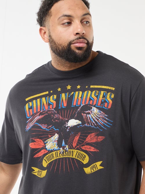 Camiseta 'Guns N' Roses' de manga corta - Kiabi