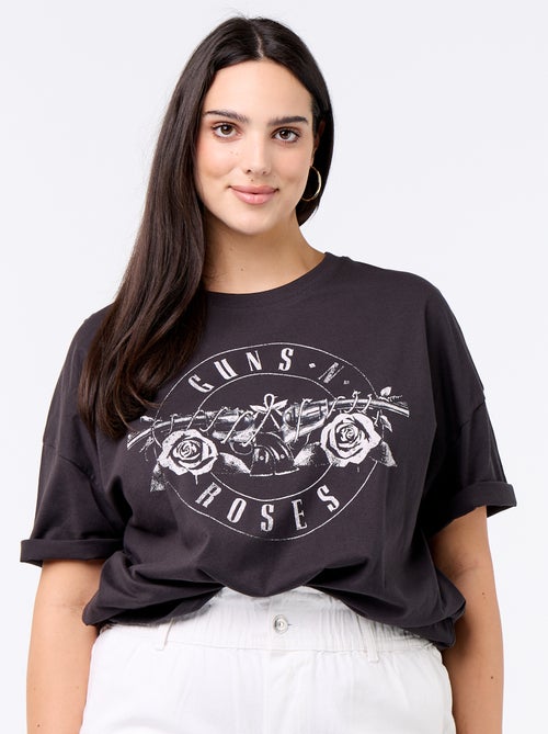 Camiseta 'Guns n' Roses' de manga corta - Kiabi