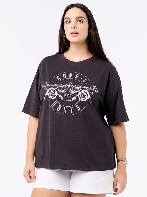 Camiseta 'Guns n' Roses' de manga corta - Kiabi