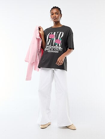 Camiseta 'Guns N'Roses' de manga corta