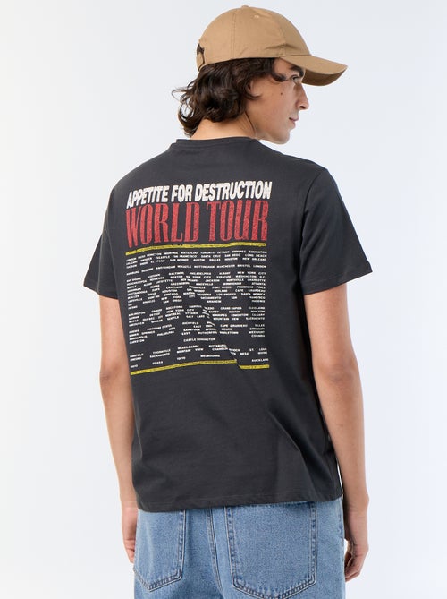 Camiseta 'Guns N'Roses' de manga corta - Kiabi